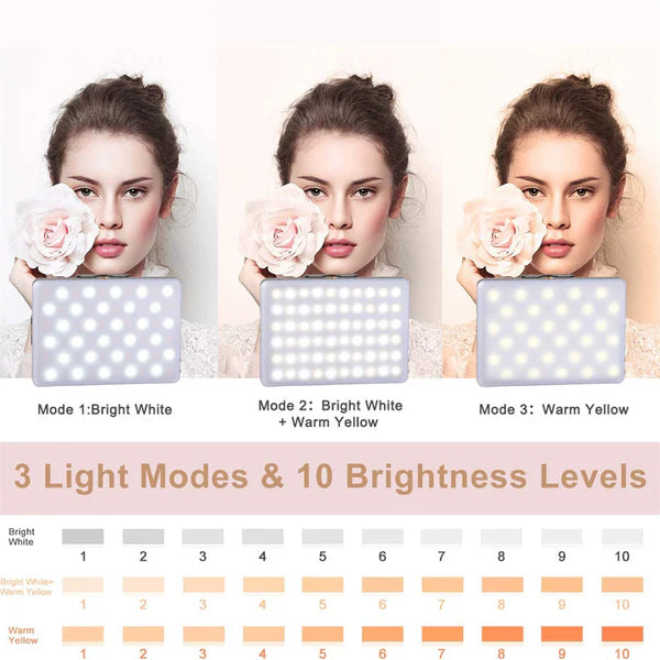 LuminaGlow Selfie Light Pro