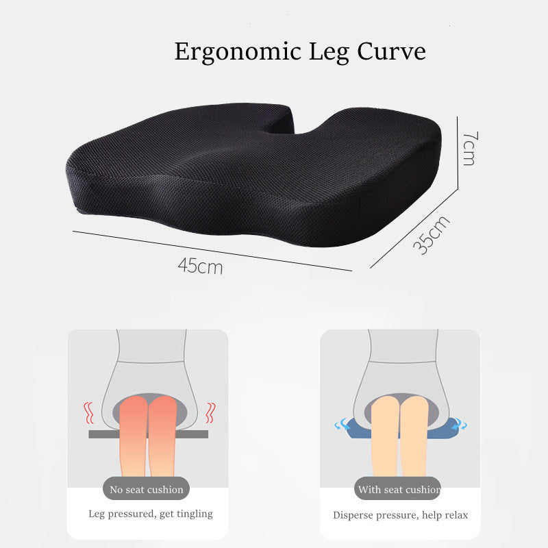 Grey Comfort Rest Seat Cushion