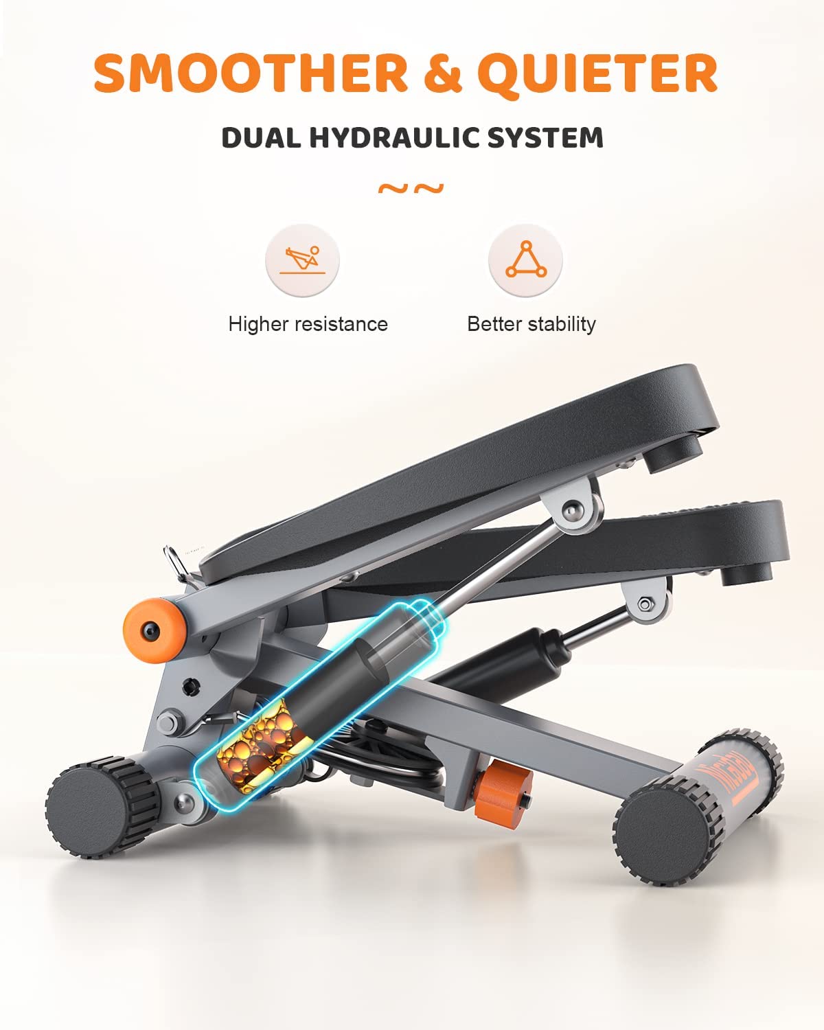 FlexFit Mini Stepper with Resistance Bands