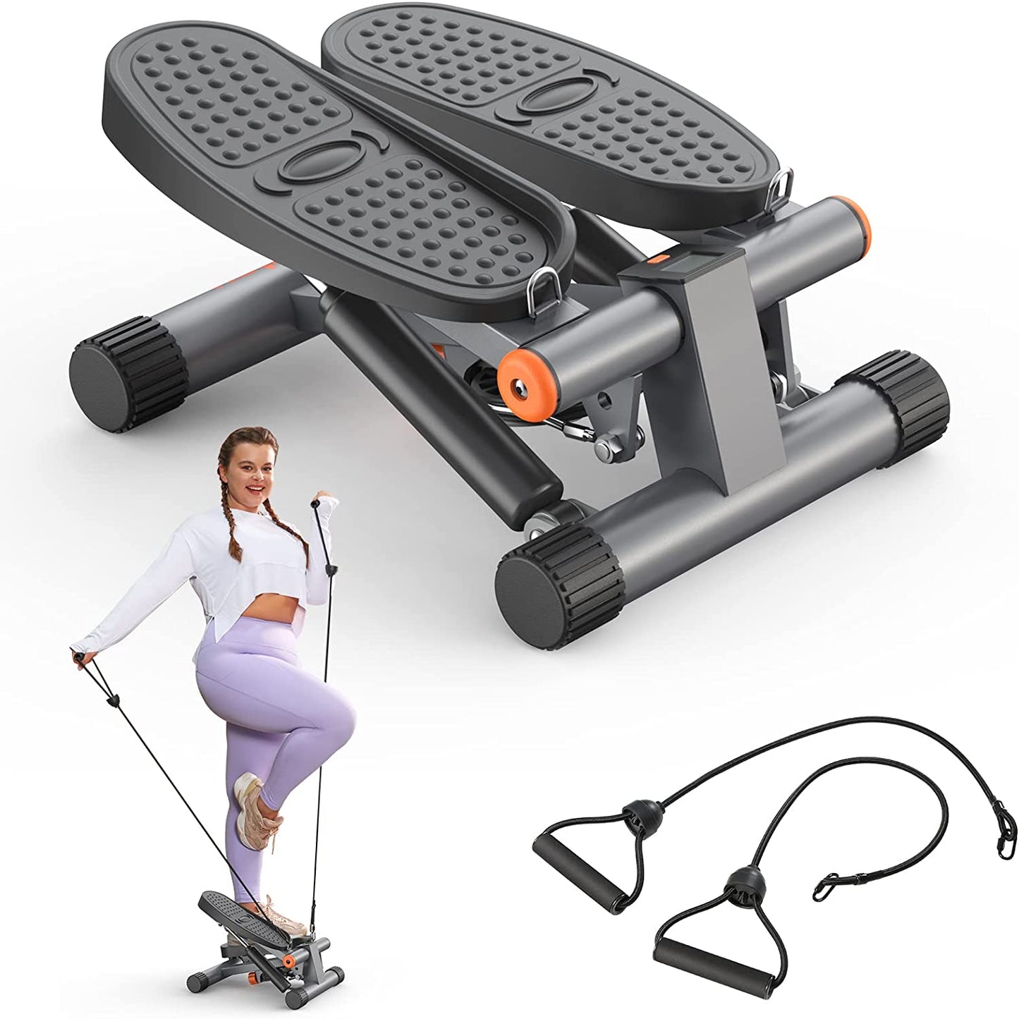 FlexFit Mini Stepper with Resistance Bands