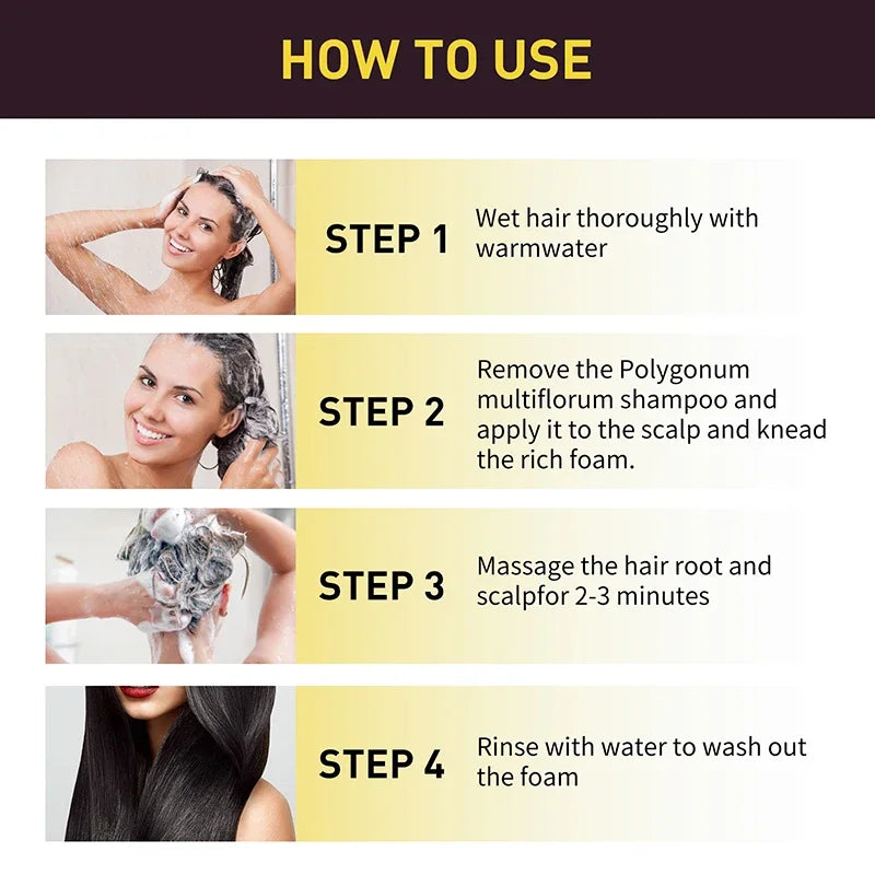 Black Hair Dye Shampoo