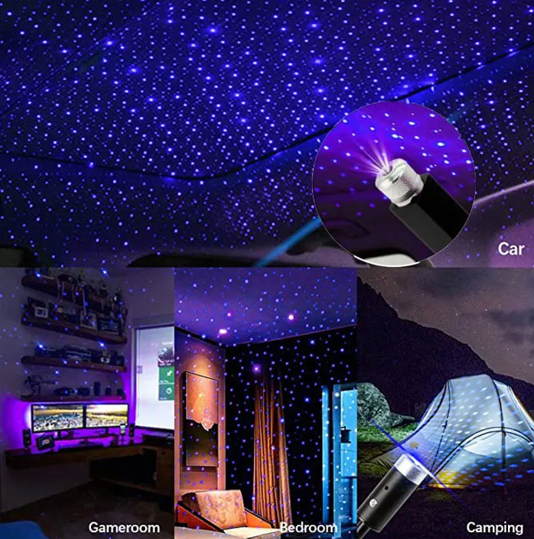 NajmGlow USB Projector