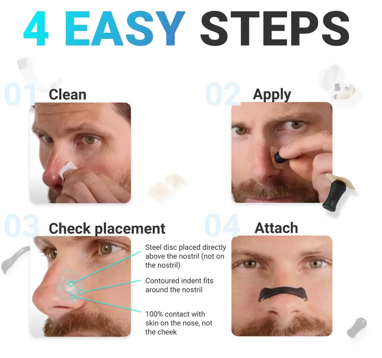 Magnetic Nose Strips