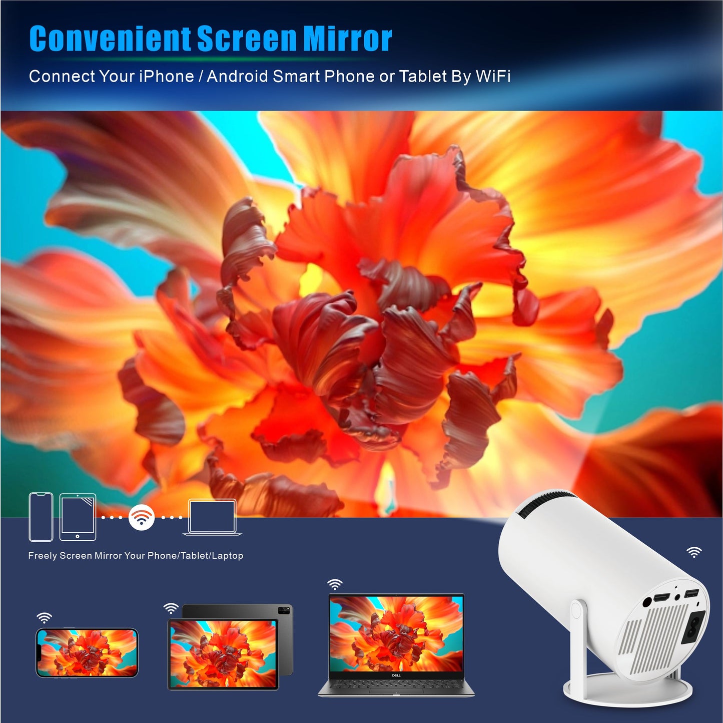 Projector HY300 Pro