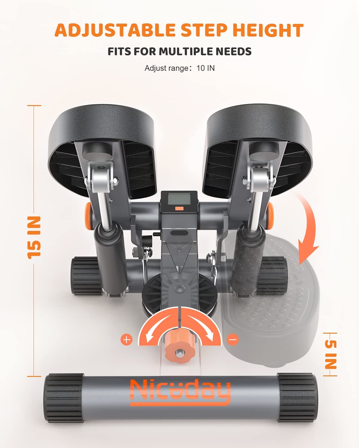 FlexFit Mini Stepper with Resistance Bands