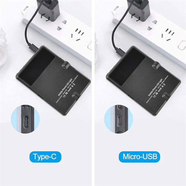 LuminaGlow Selfie Light Pro