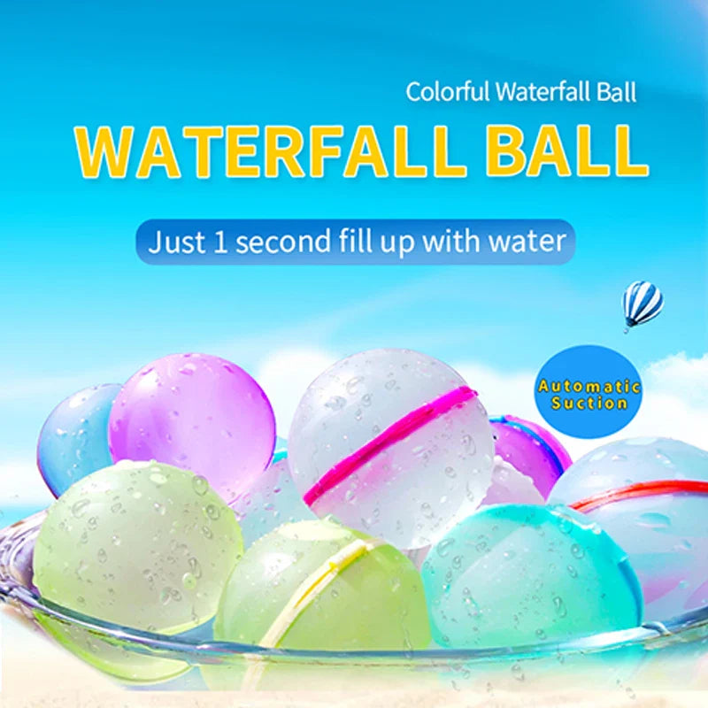 Water Balls (pack of 6 Mix colors)