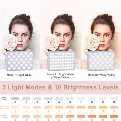 LuminaGlow Selfie Light Pro