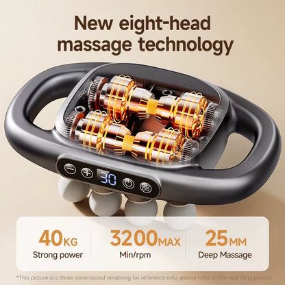 Power8 Head Fascia Gun Massager