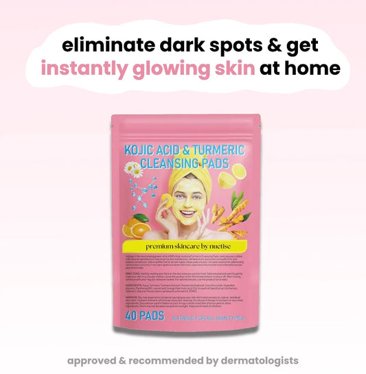 Turmeric Kojic Cleansing Pads (40 Pads)