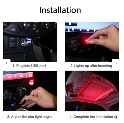 NajmGlow USB Projector