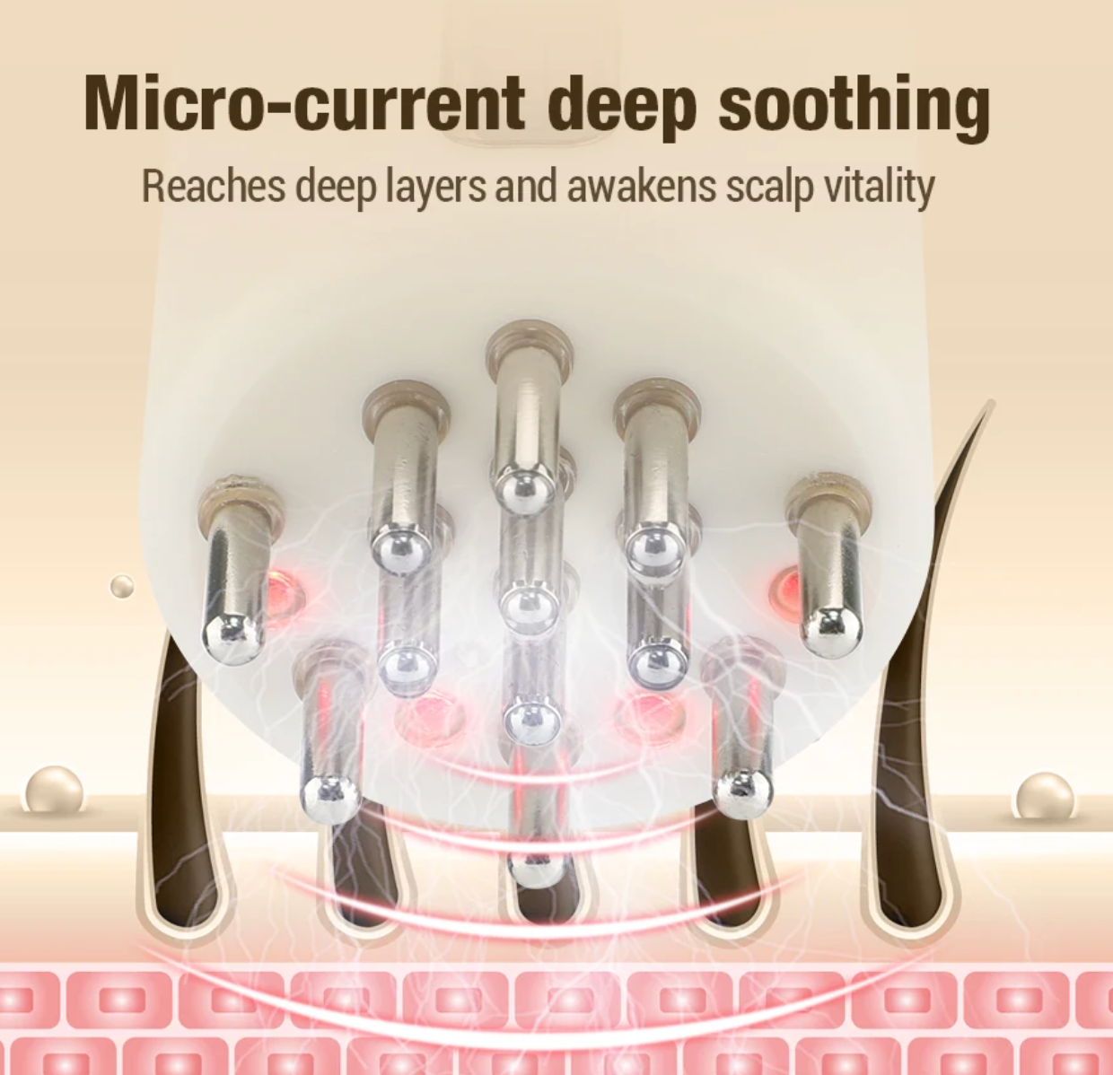 ElectroMassage Comb