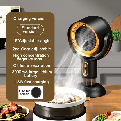 Portable hood ventilator