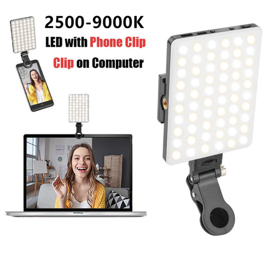 LuminaGlow Selfie Light Pro