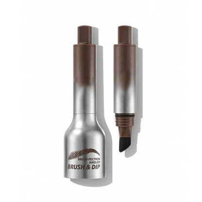 Instant brow brush